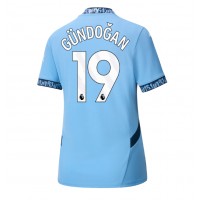 Manchester City Ilkay Gundogan #19 Hemmatröja Kvinnor 2024-25 Korta ärmar